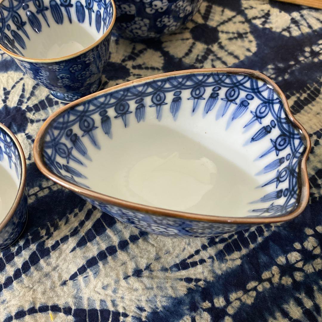 加藤利昌　平安梅紋煎茶器揃