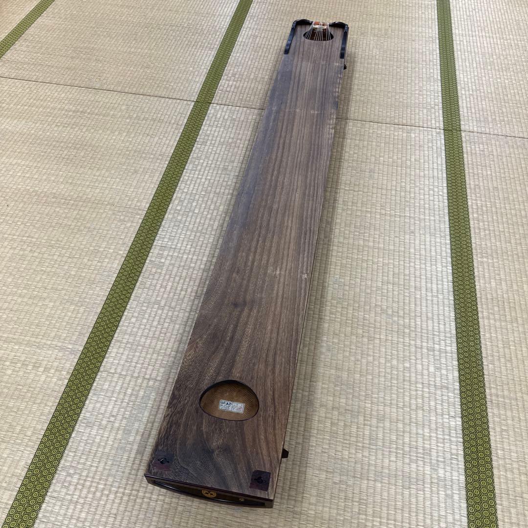 歌竜在銘　綾杉彫　お琴　約L183㎝　タサオ　東な8-0104④