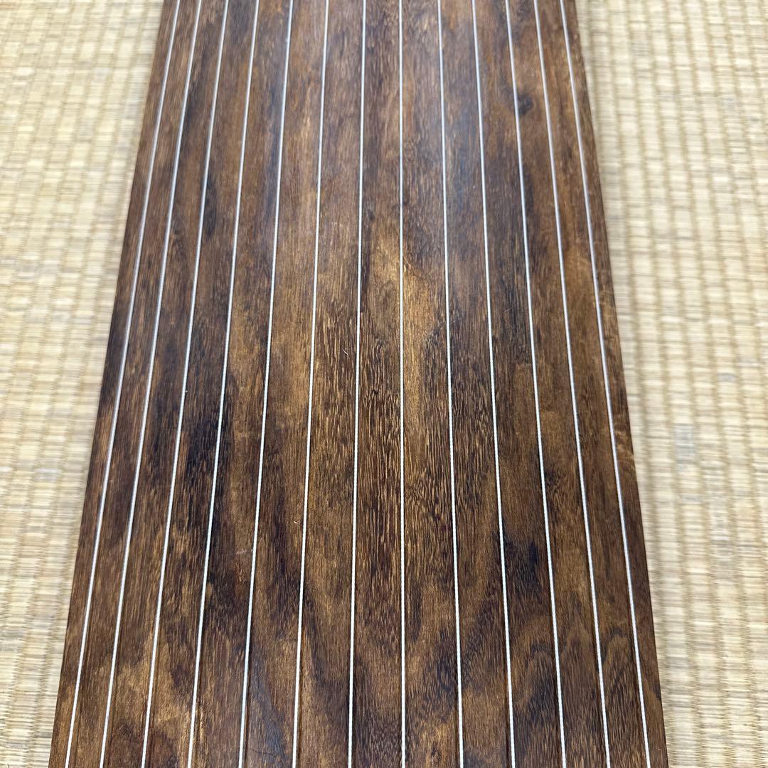 歌竜在銘　綾杉彫　お琴　約L183㎝　タサオ　東な8-0104④