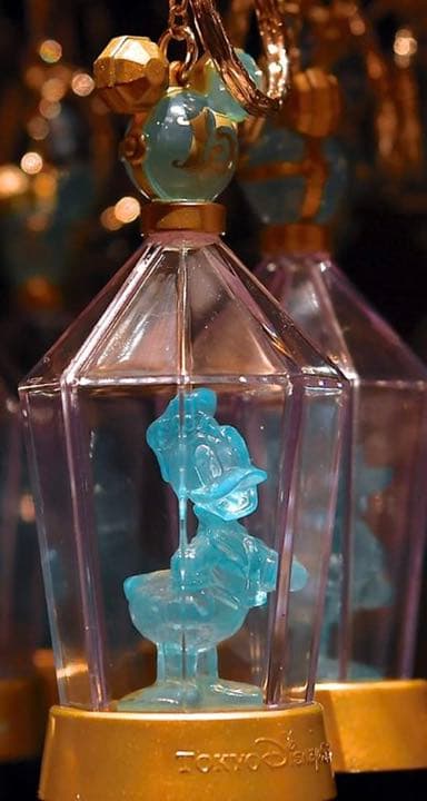 ディズニーシー15周年　光る　キーホルダー　レア