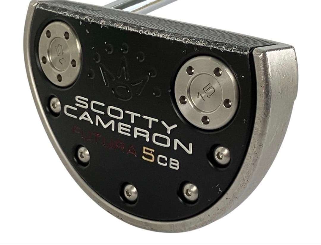 稀少レフティ！Scotty Cameron FUTURA 5CBパター34インチ