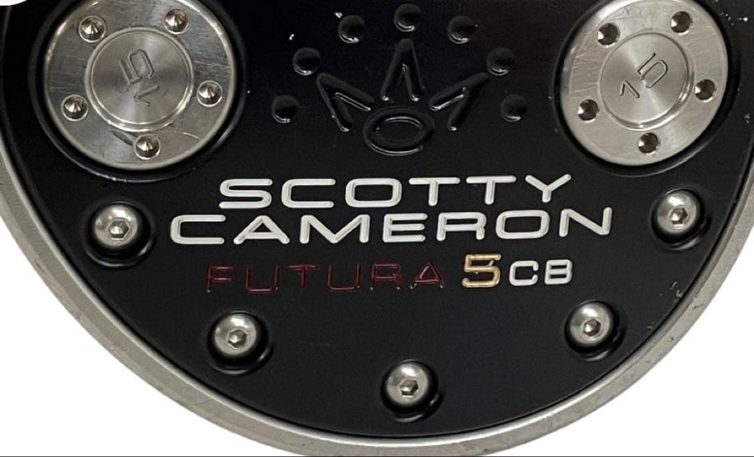 稀少レフティ！Scotty Cameron FUTURA 5CBパター34インチ