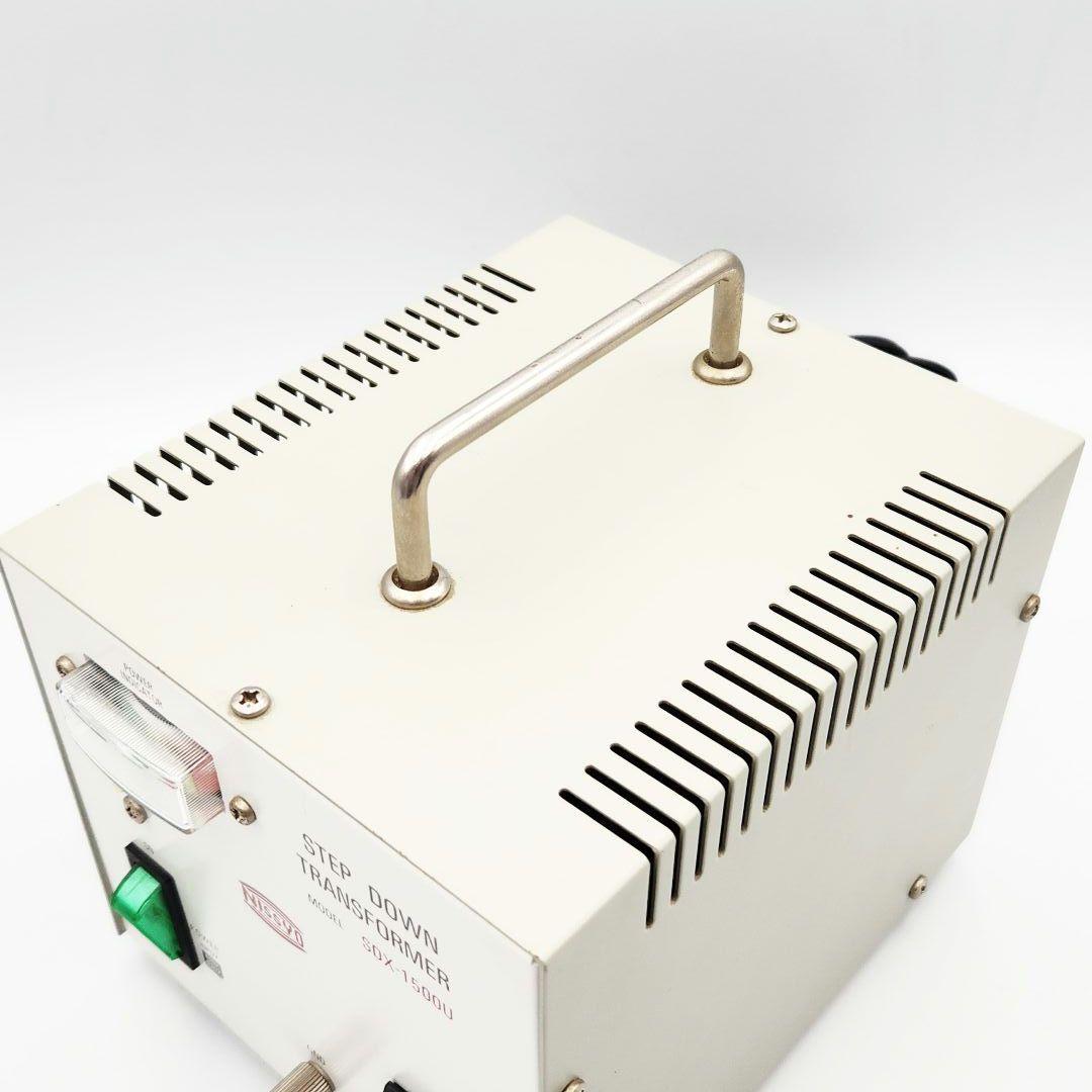 NISSYO SDX-1500U ステップダウントランスフォーマー 変圧器