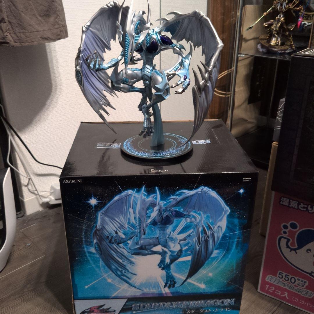 AMAKUNI 遊戯王5D's スターダスト・ドラゴン フィギュア【中古・箱有】