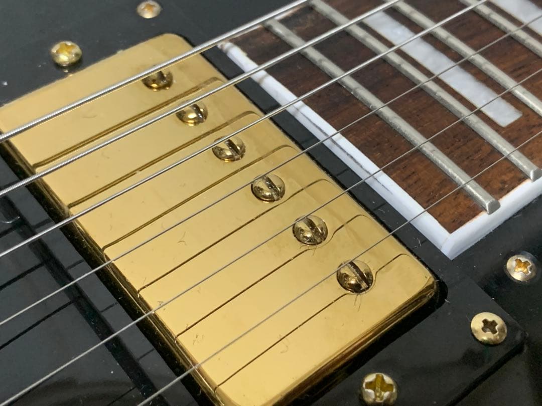 フォトジェニック Photo Genic LPC レスポールカスタム 黒 新ロゴ