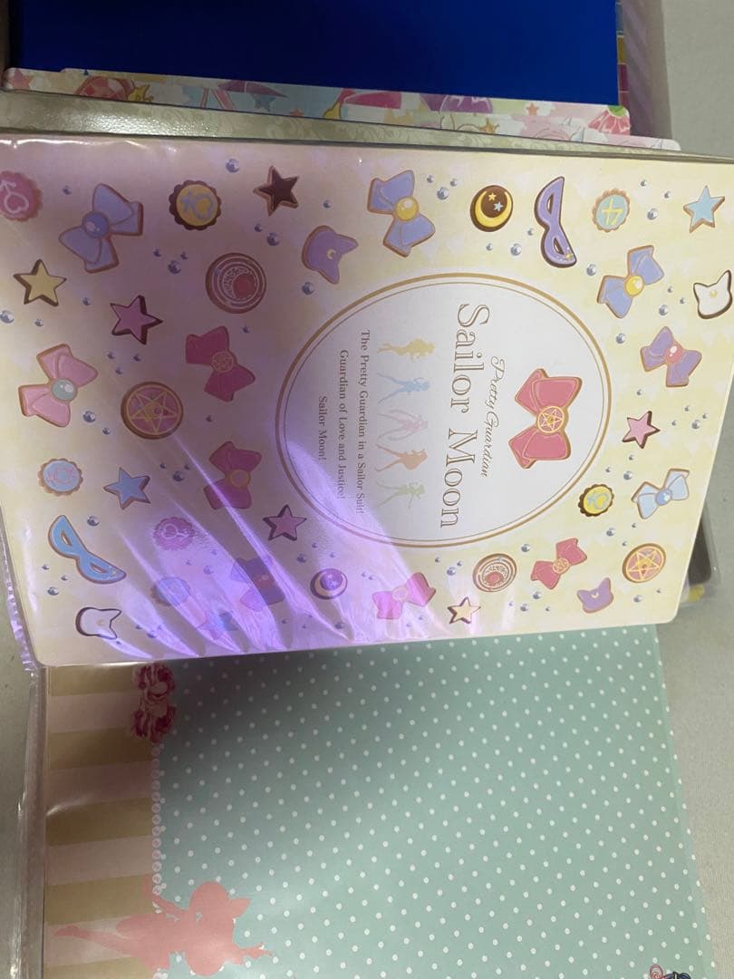 セーラームーン シール クリアファイルセット ブックマーカー