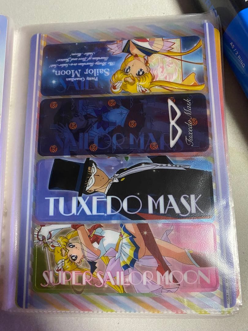 セーラームーン シール クリアファイルセット ブックマーカー