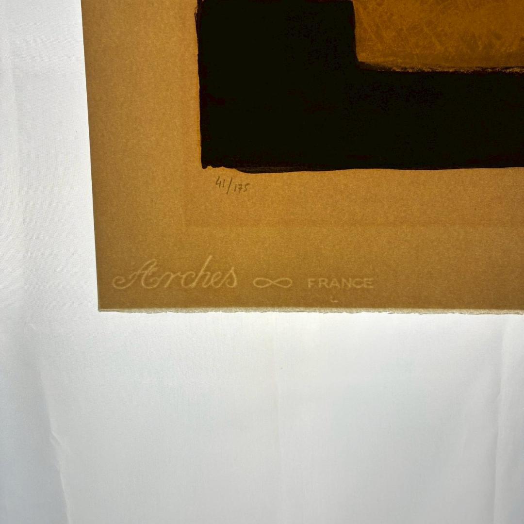 ベルナール・カトラン「レモン籠のある小さい静物」リトグラフ 直筆サイン入 額装