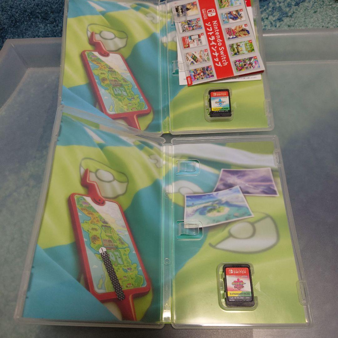 ポケットモンスター ソード+エキスパンションパス　シールド　2本セット