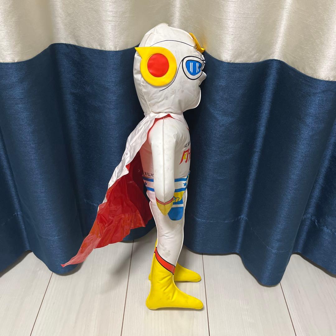 昭和レトロ　月光仮面　アニメ版　空気ビニール人形　フィギュア　新品未使用品