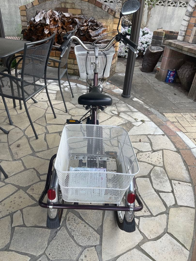 赤*也様 ミムゴ 電動アシスト三輪自転車 前20後16インチ ノーパンクタイヤ
