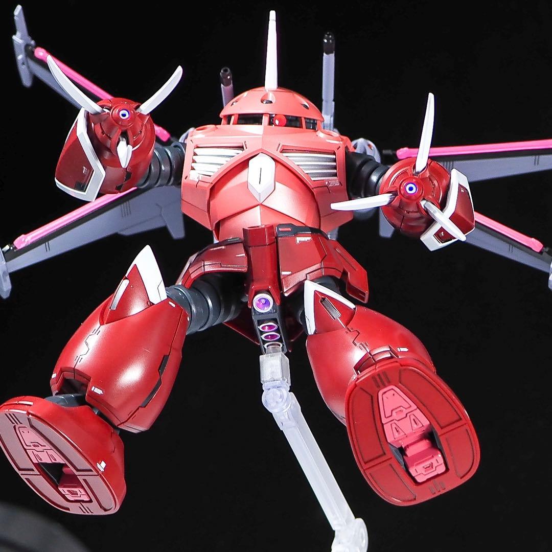 HG 1/144 ズゴック 筋彫り　塗り分け追加　全塗装　完成品　ラスト