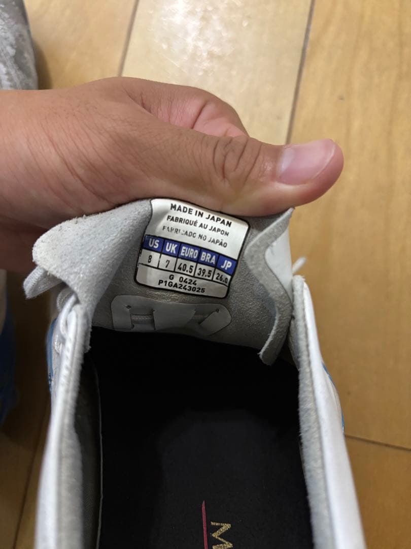 Mizuno モレリアネオ4 シューズキーパー 袋付き 限定色 水色 サッカー