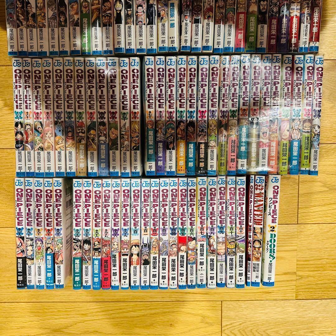 081 ワンピース 112巻 全巻 セット 関連本3冊 12巻以降ほぼ初版 美品