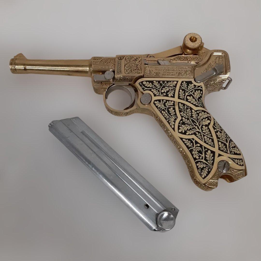 ACG ゴールド ルガー P08 ゲーリングルガー モデルガン　0201-013