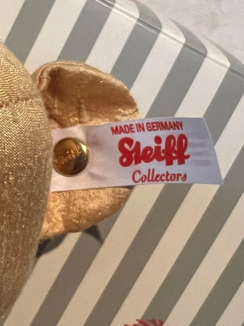 新品未使用　Steiff シュタイフ　希少デザインベア