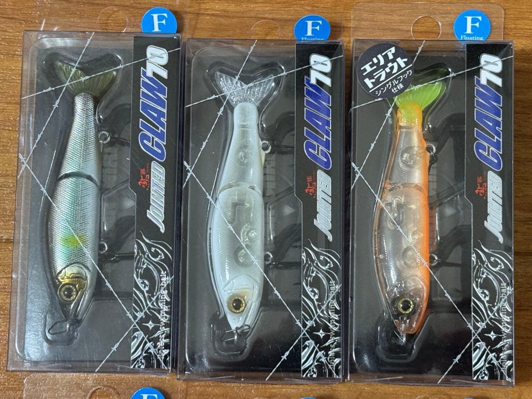 【新品未使用品】ガンクラフト　鮎邪 ジョイクロ 70F ジョインテッドクロー