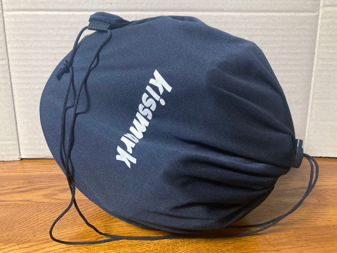 美品 kissmark キスマーク スキー スノボー ヘルメット M 頭部保護