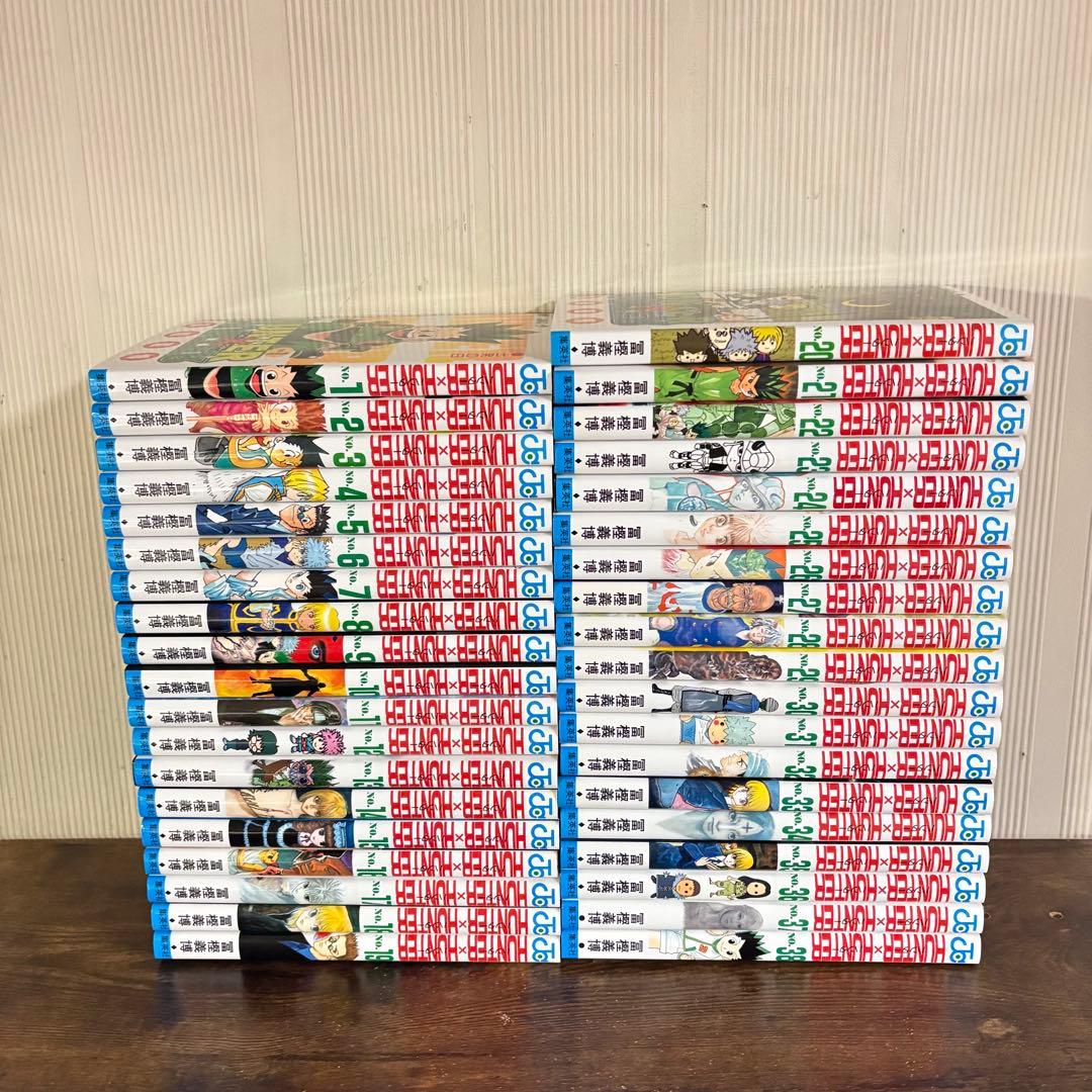 極美品　HUNTER × HUNTER 既刊全巻1-38巻セット　全巻セット
