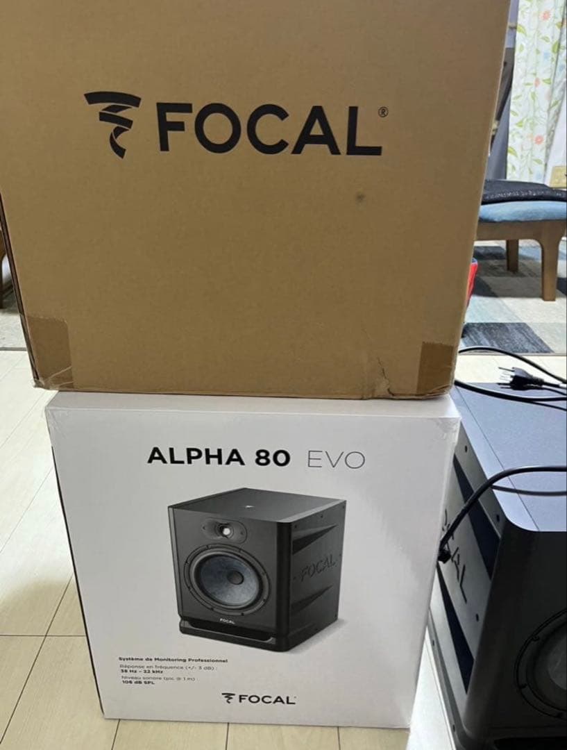 Focal Alpha 80 EVO スタジオモニタースピーカー