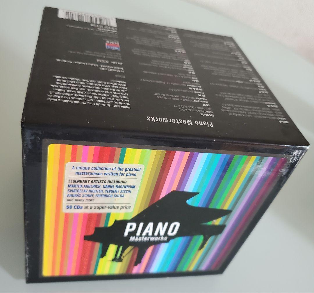 50CD ボックスセット 著名ピアノ曲集！音源 DECCA・PHILIPS・DG