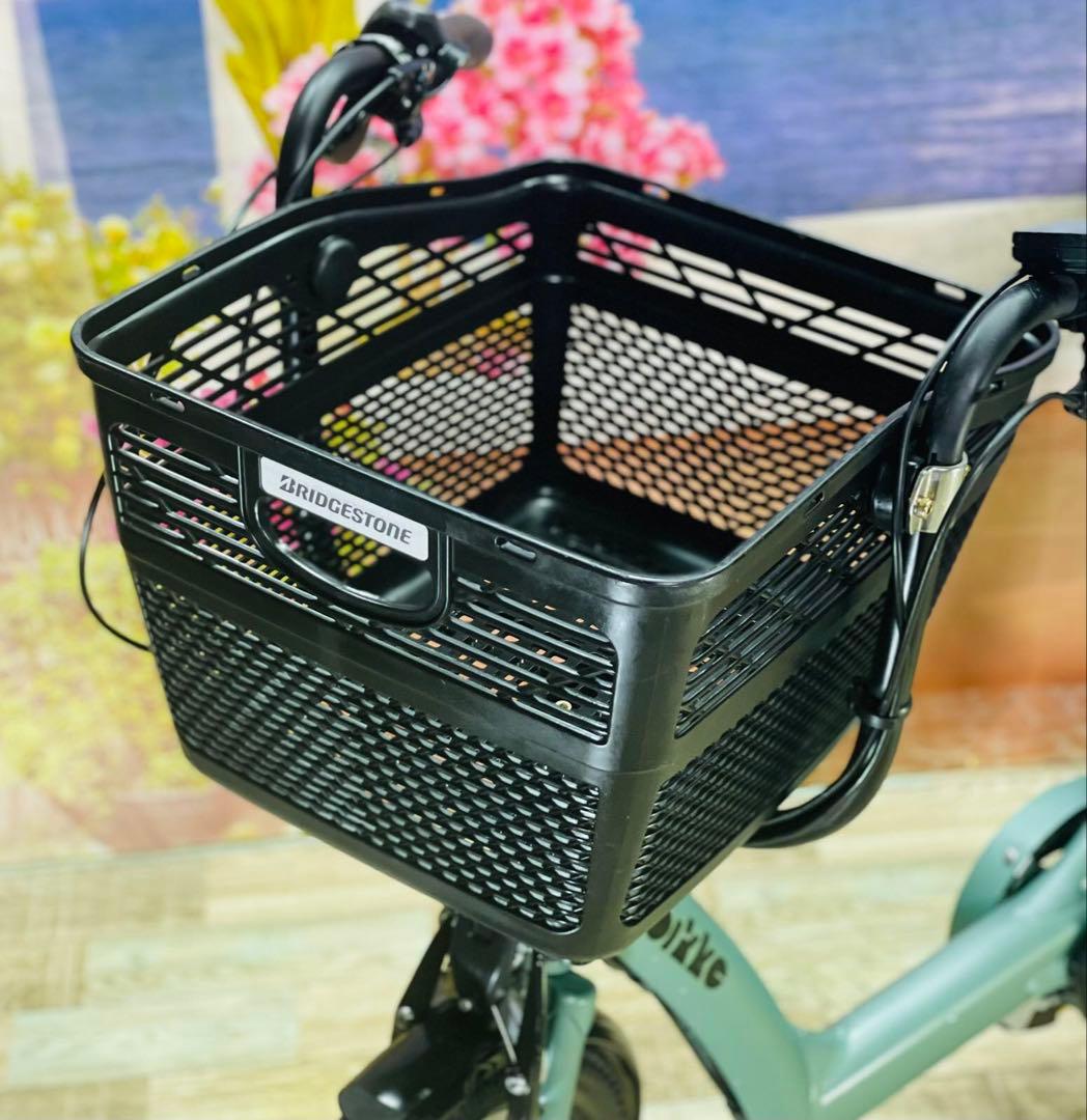 超人気！BIKKE ビッケ13AH⭐️ブリヂストン子供乗せ電動自転車Y2864