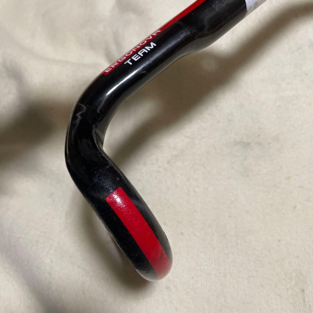 3T ERGONOVA ドロップハンドル 380 カーボン　軽量