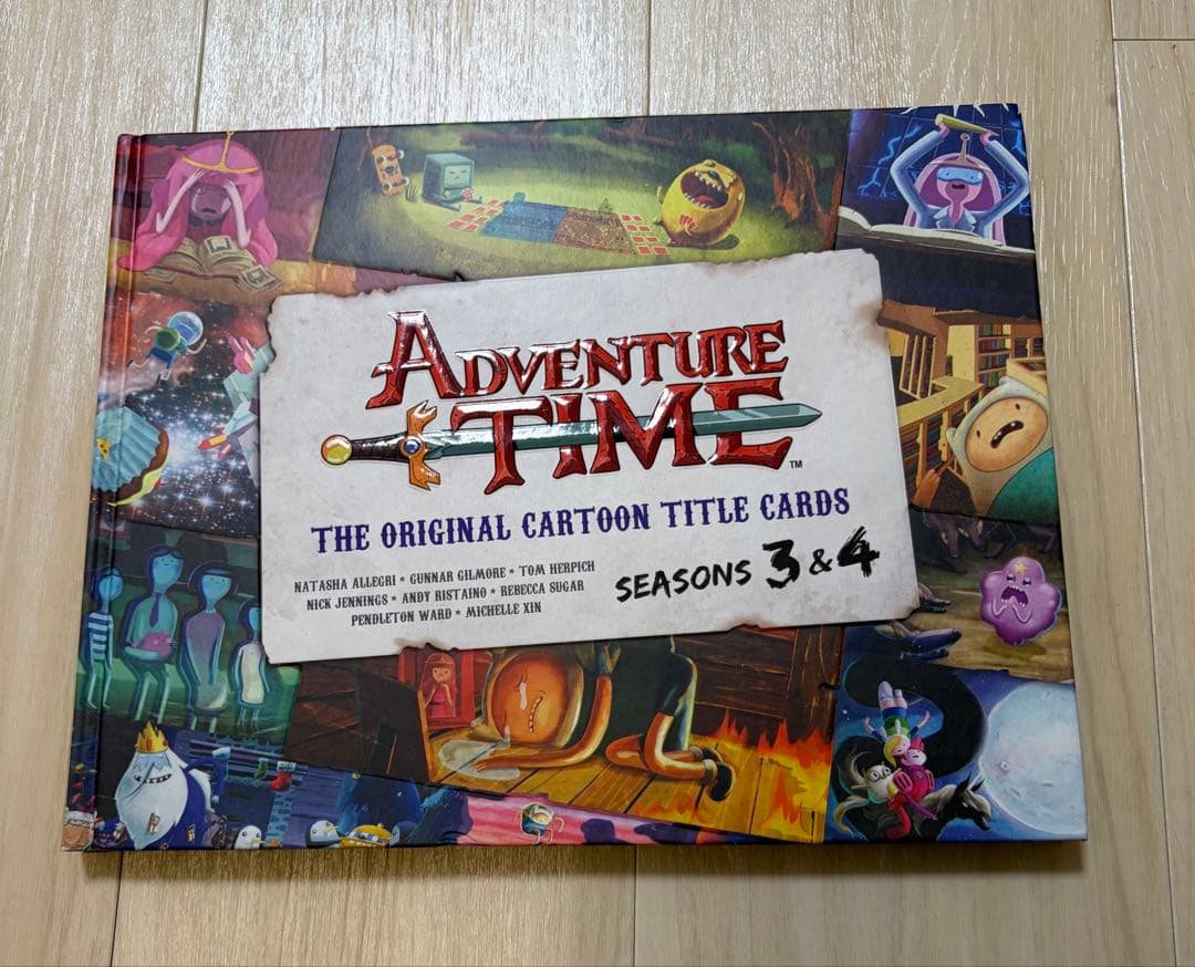 アドベンチャータイム　画集　タイトルカードシーズン3.4