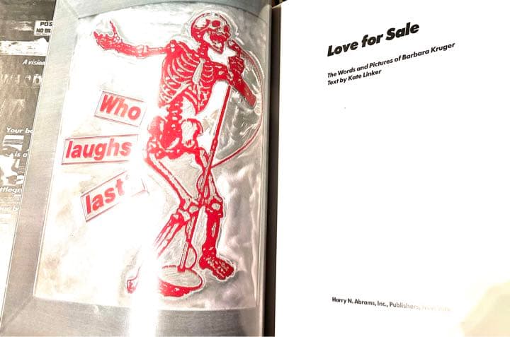 バーバラクルーガーアート作品集　希少