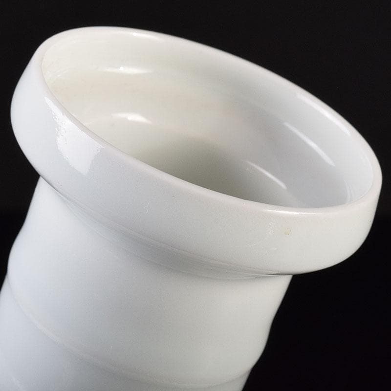 中国　居仁堂製款　山水人物文　盤口瓶　V　R9257