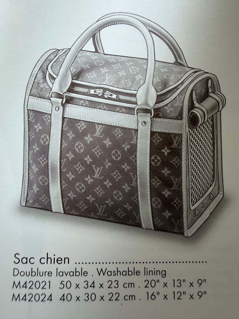 LOUIS VUITTON ルイ ヴィトンSac chien (ドックバック）