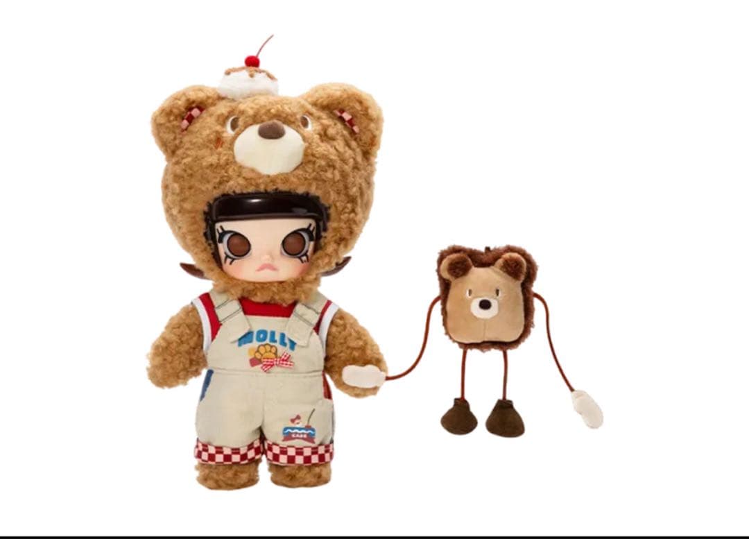 popmart MOLLY Bear Bread 1/8 アクションフィギュア