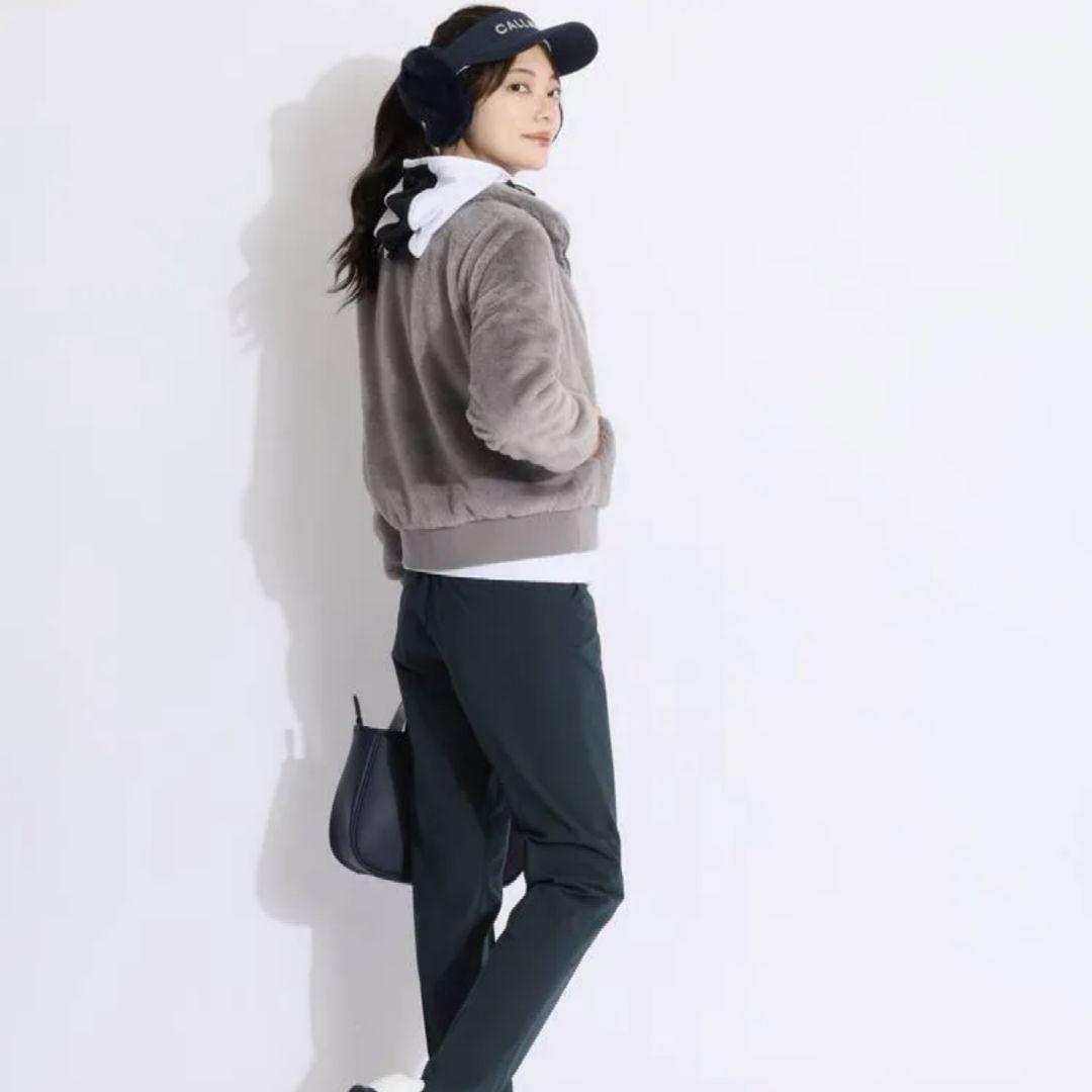 トラヴィスマシュー　裏微起毛エコファースタンドネックブルゾン