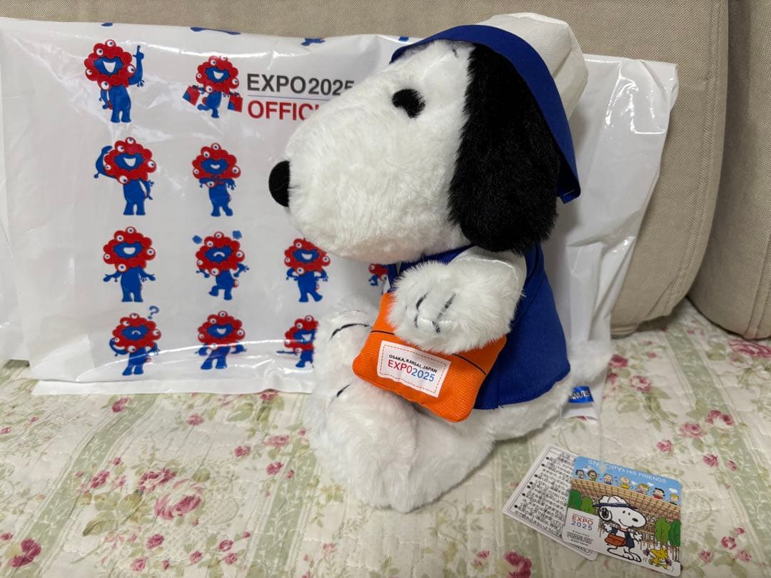 万博限定　スヌーピー　大丸