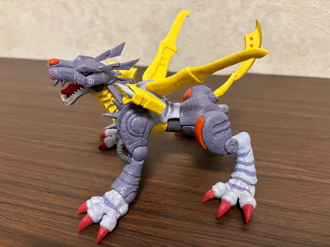 一番くじ　デジモン　究極進化　ラストワンウォーグレイモン　B賞メタルガルルモン