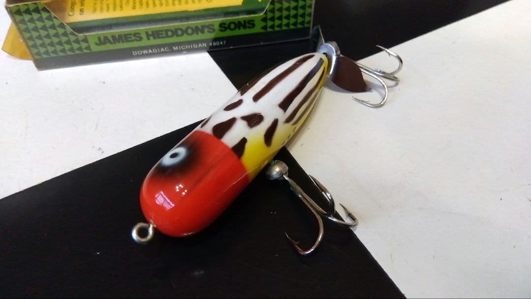 オールド Heddon MAGNUM TORPEDO SMBR未使用、未着水