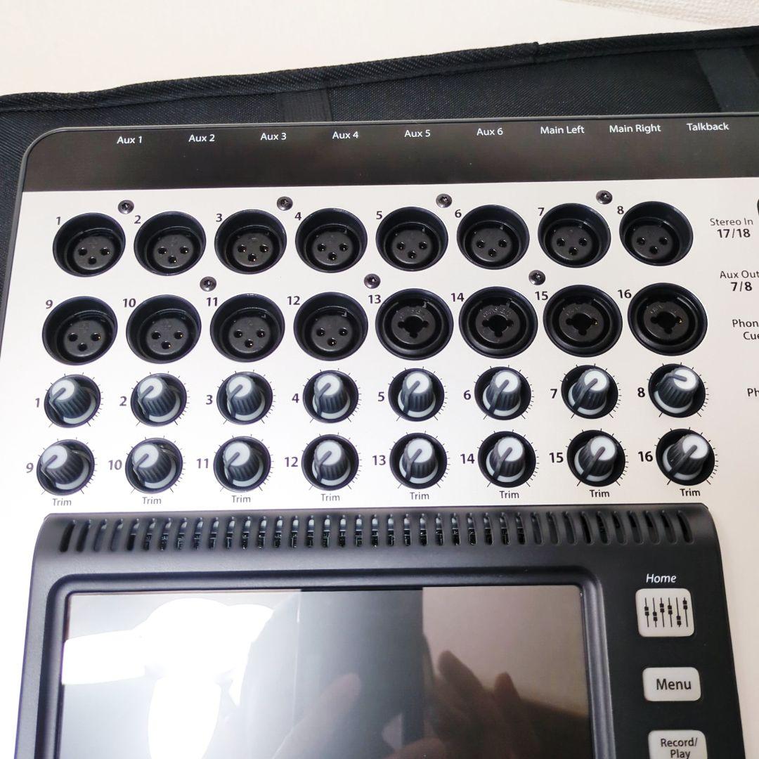 QSC TOUCHMIX-16 デジタルミキサー 美品 専用ケース付き
