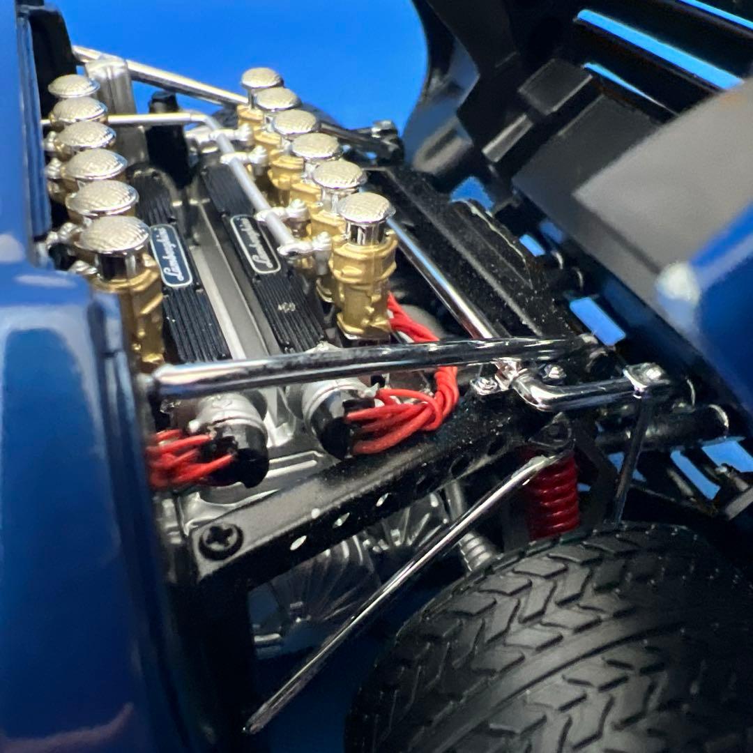 京商　1/18 ランボルギーニ イオタ SVR ブルー