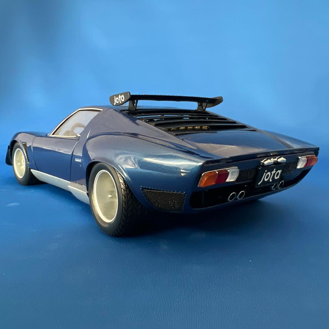 京商　1/18 ランボルギーニ イオタ SVR ブルー