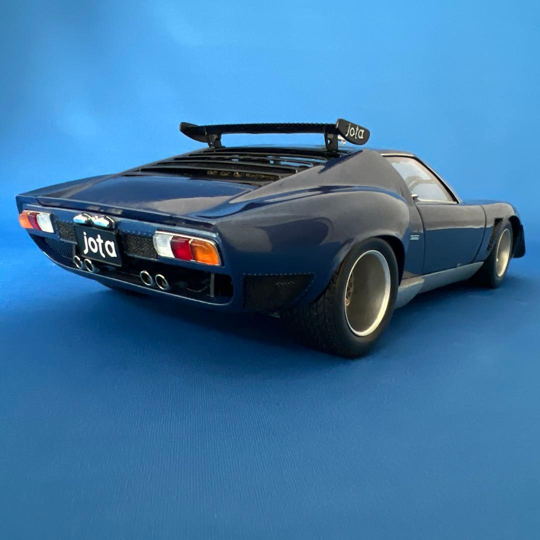 京商　1/18 ランボルギーニ イオタ SVR ブルー