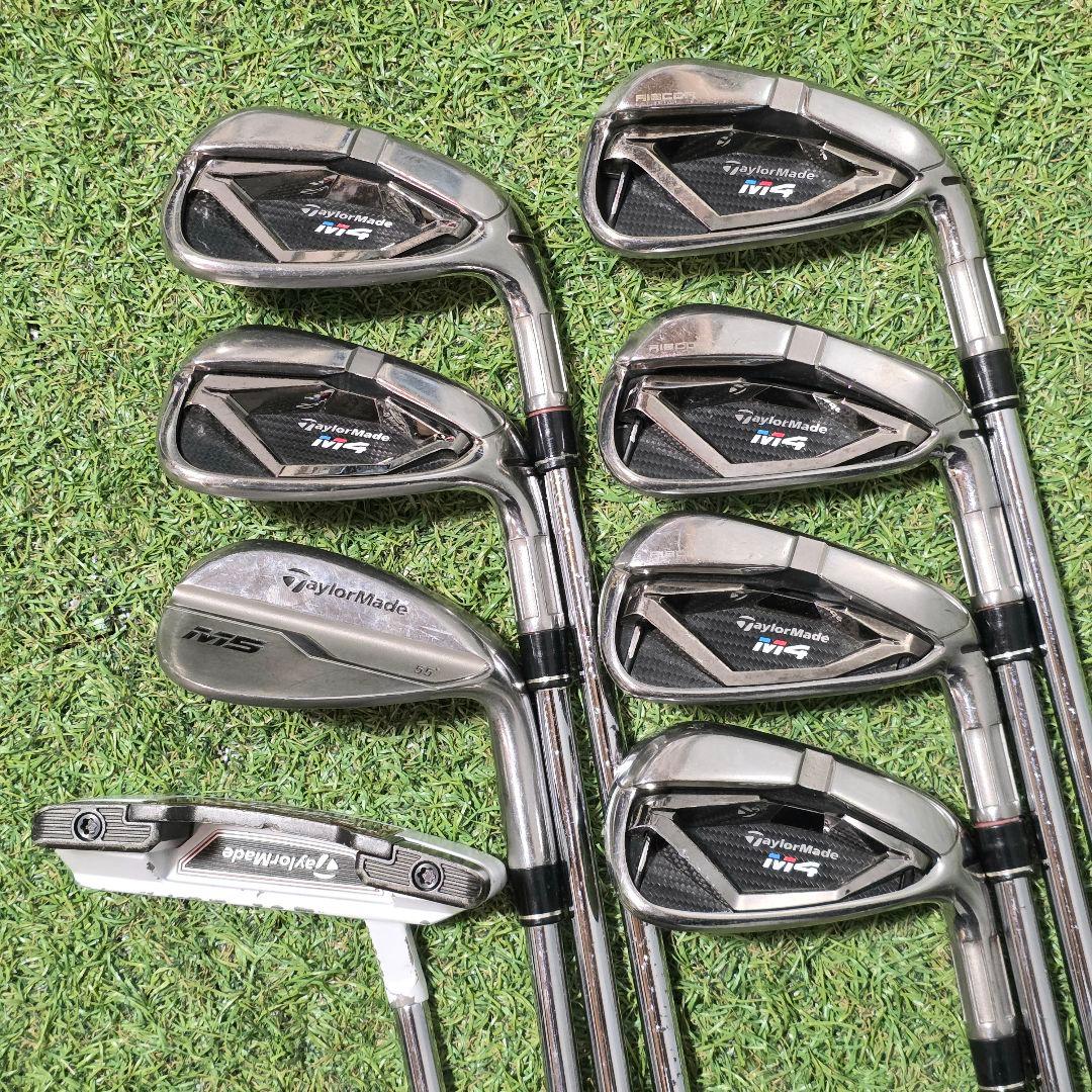 テーラーメイド M4 ゴルフクラブ メンズセット フルセット S 右利き 入門