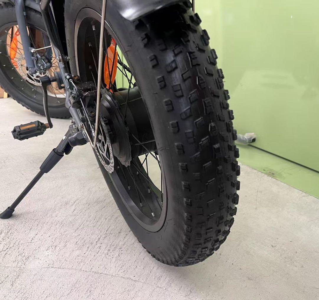 ファットバイク電動 20インチ 電動自転車 折りたたみ マウンテンバイク