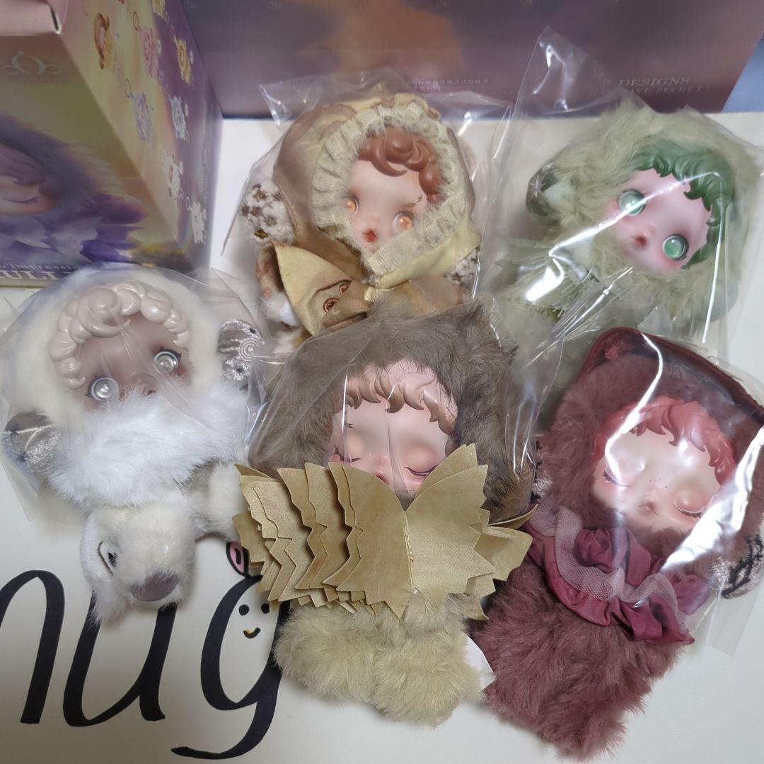 スカルパンダ　キーホルダー 5体セット