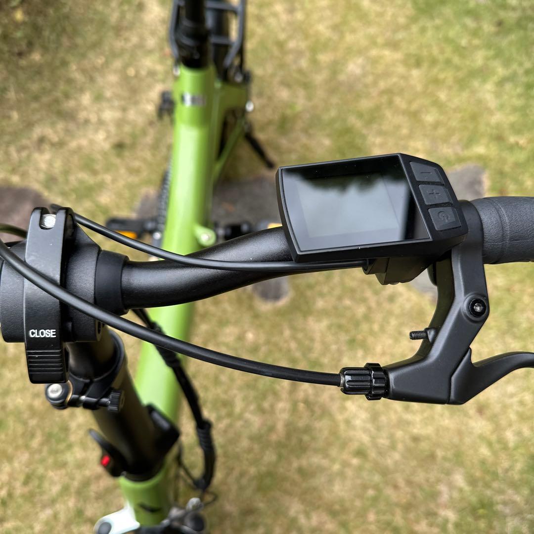 AIDDE A2電動アシスト自転車　16インチ　折りたたみ自転車　ライムグリーン