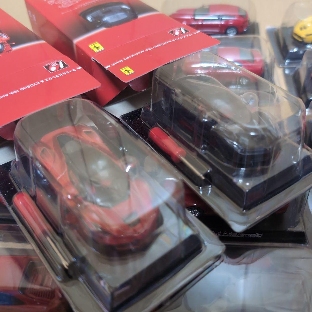 P*E様 京商 1/64 サークルKサンクス フェラーリ ミニカーセット 24台