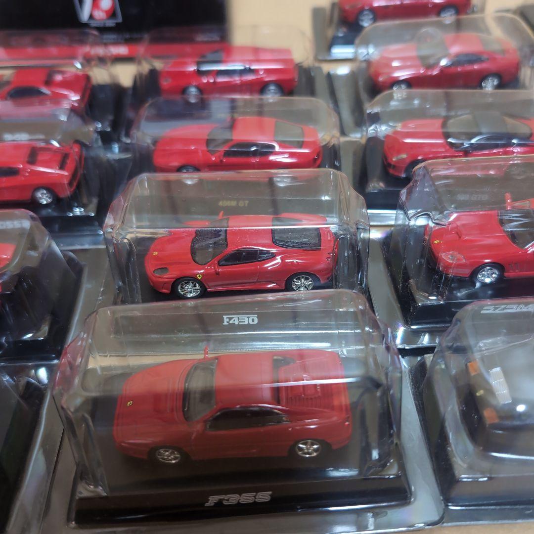 P*E様 京商 1/64 サークルKサンクス フェラーリ ミニカーセット 24台