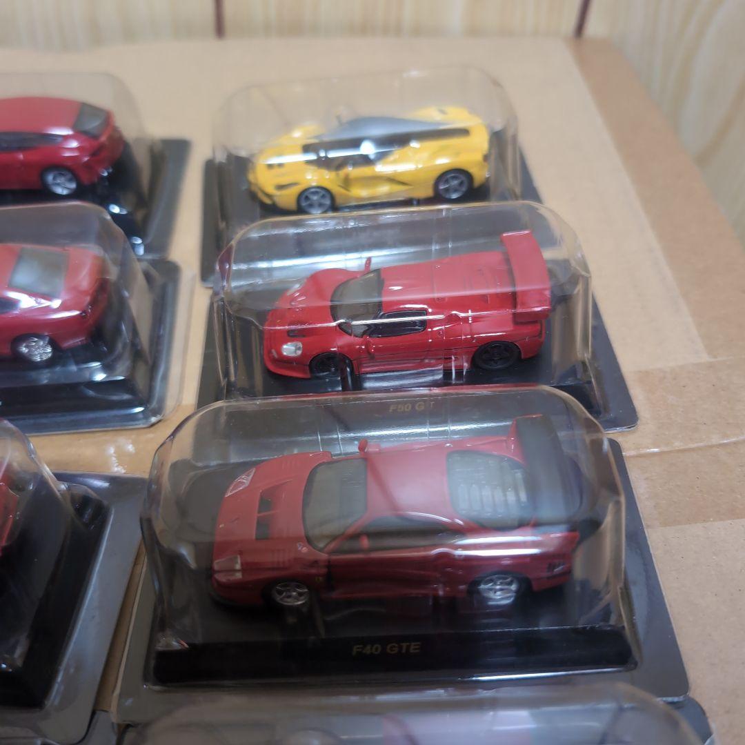 P*E様 京商 1/64 サークルKサンクス フェラーリ ミニカーセット 24台