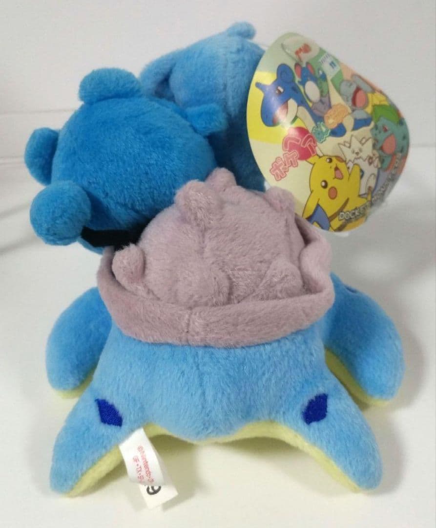 TOMY ポケモン ポケペア ぬいぐるみ ラプラス マリル 当時物 トミー