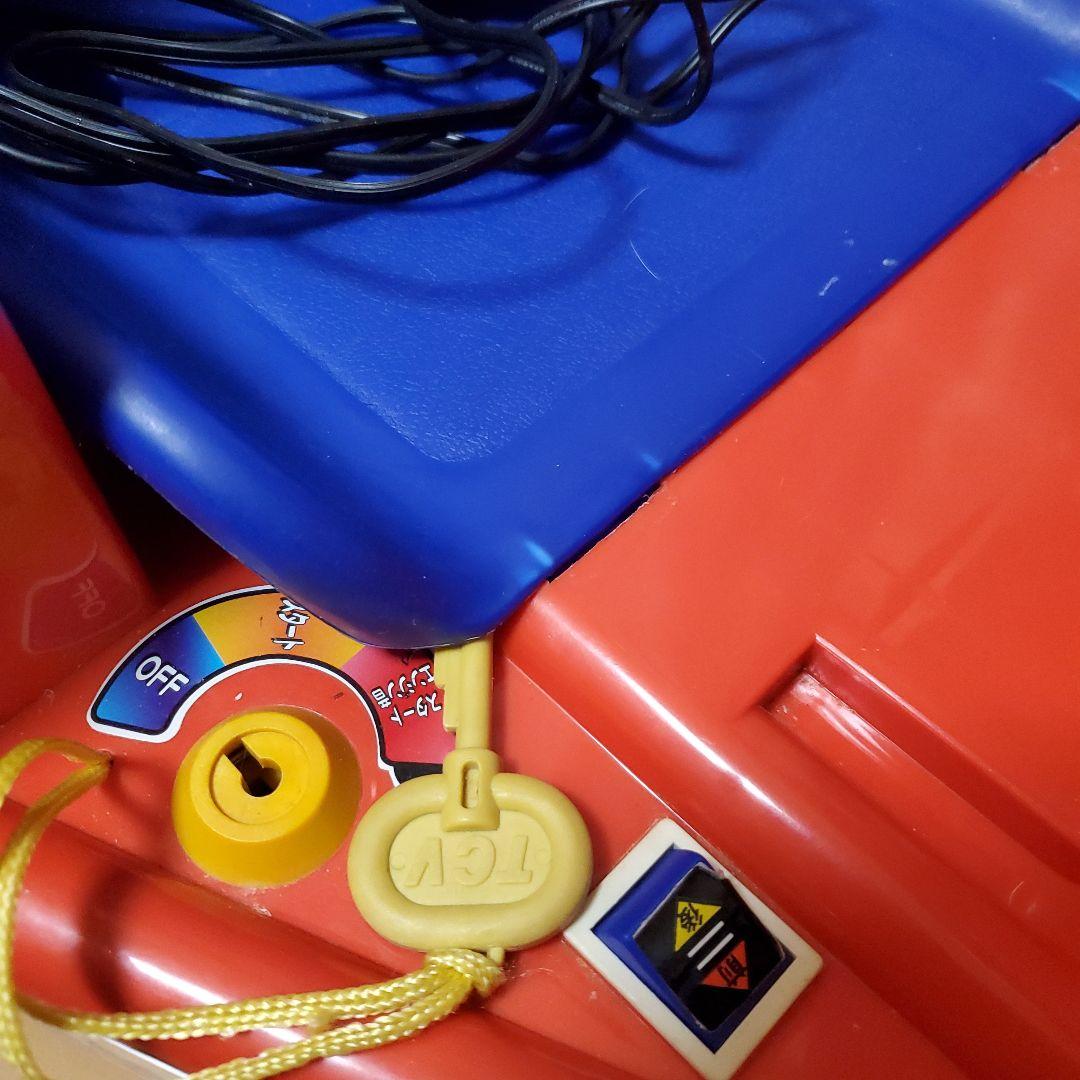 レア 希少 Nintendoマリオカートダブルダッシュ電動ペダルカー2003赤青