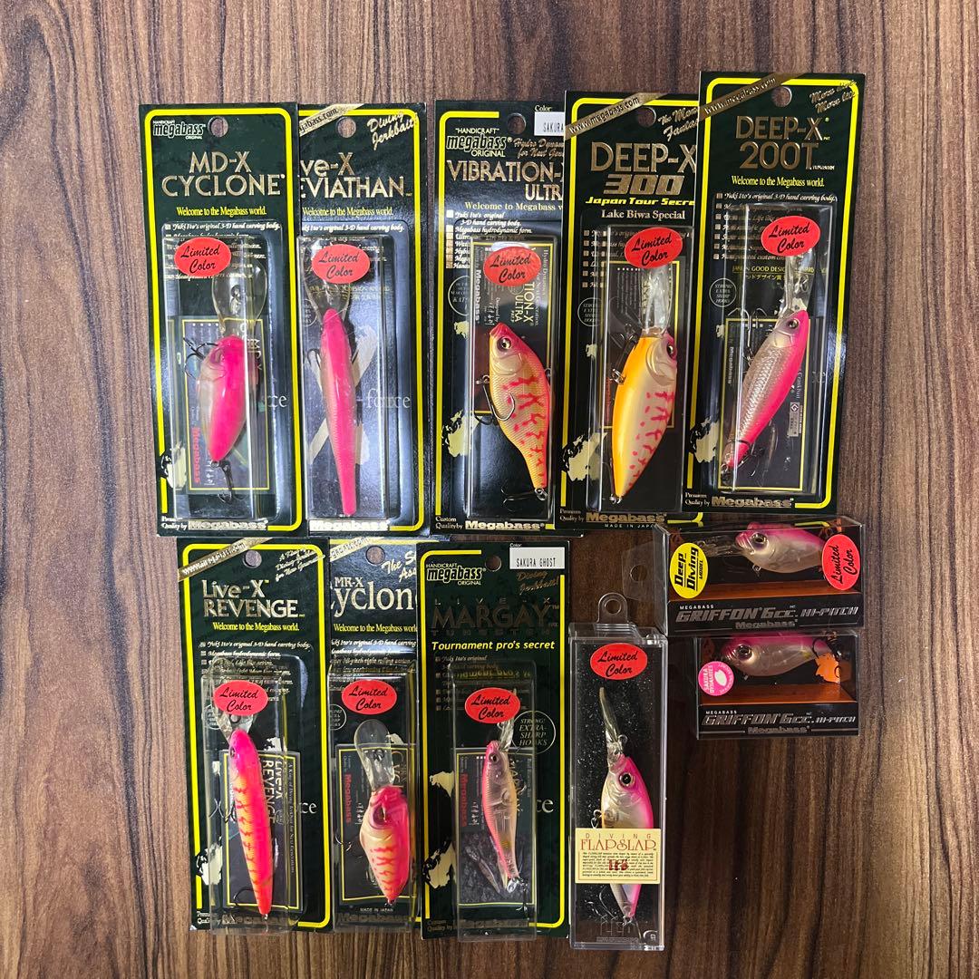 超レア　メガバス　サクラダイナマイツセット